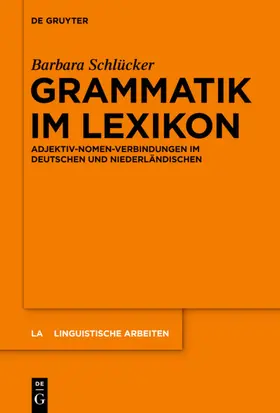 Schlücker |  Grammatik im Lexikon | eBook | Sack Fachmedien