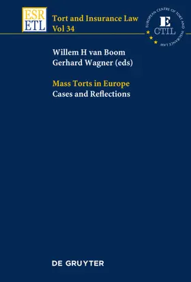 Boom / Wagner |  Mass Torts in Europe | eBook | Sack Fachmedien