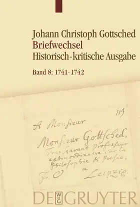 Döring / Menzel / Otto | November 1741 – Oktober 1742 | Buch | 978-3-11-034979-5 | sack.de