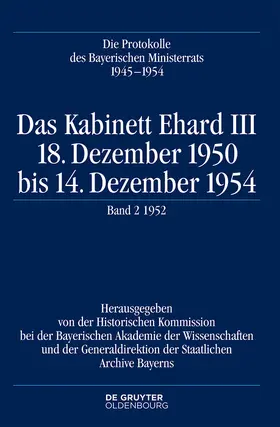 Braun |  Das Kabinett Ehard III | Buch |  Sack Fachmedien