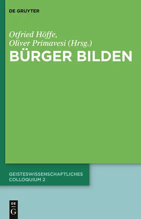 Primavesi / Höffe |  Bürger bilden | Buch |  Sack Fachmedien