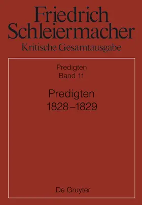 Weiland |  Predigten 1828-1829 | Buch |  Sack Fachmedien