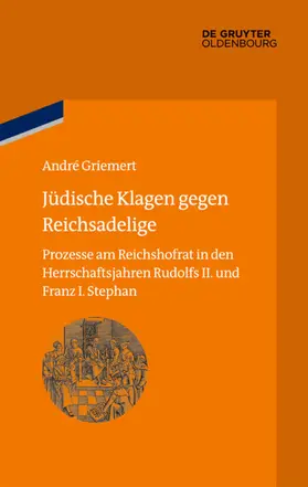 Griemert |  Jüdische Klagen gegen Reichsadelige | Buch |  Sack Fachmedien