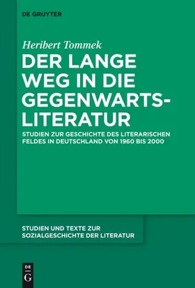 Tommek |  Der lange Weg in die Gegenwartsliteratur | Buch |  Sack Fachmedien
