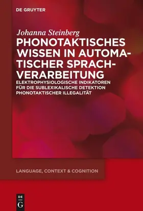 Steinberg |  Phonotaktisches Wissen | Buch |  Sack Fachmedien