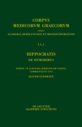 Overwien |  Hippocratis De humoribus | Buch |  Sack Fachmedien