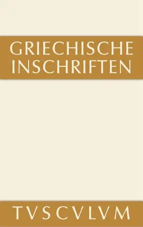 Pfohl | Griechische Inschriften als Zeugnisse des privaten und öffentlichen Lebens | E-Book | sack.de