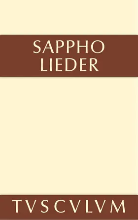 Sappho / Treu |  Lieder | Buch |  Sack Fachmedien