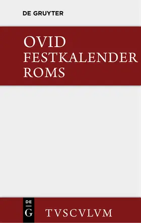 Ovid / Gerlach |  Festkalender Roms / Fasti | Buch |  Sack Fachmedien