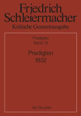 Schmid |  Predigten 1832 | Buch |  Sack Fachmedien