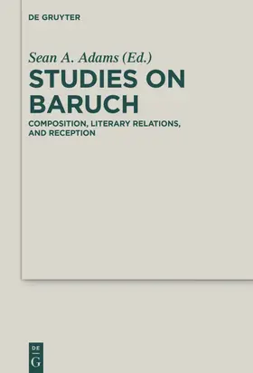 Adams | Studies on Baruch | E-Book | sack.de