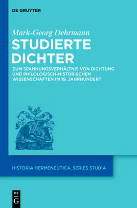 Dehrmann |  Studierte Dichter | Buch |  Sack Fachmedien