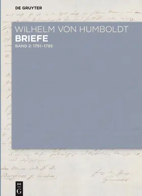 Mattson / Humboldt |  Briefe Juli 1791 bis Juni 1795 | Buch |  Sack Fachmedien