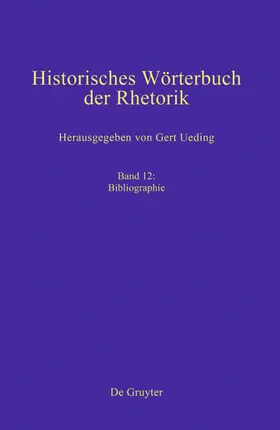 Ueding |  Bibliographie | eBook | Sack Fachmedien