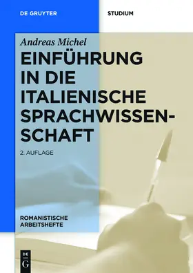 Michel |  Einführung in die italienische Sprachwissenschaft | Buch |  Sack Fachmedien