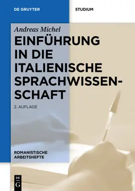 Michel |  Einführung in die italienische Sprachwissenschaft | eBook | Sack Fachmedien