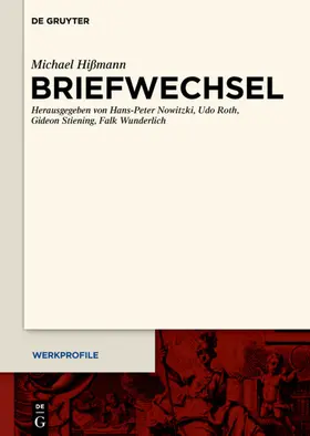 Hißmann / Nowitzki / Roth |  Briefwechsel | eBook | Sack Fachmedien