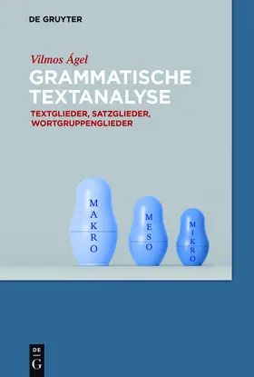 Ágel |  Grammatische Textanalyse | eBook | Sack Fachmedien