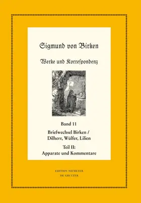 Laufhütte / Schuster | Der Briefwechsel zwischen Sigmund von Birken und Johann Michael Dilherr, Daniel Wülfer und Caspar von Lilien | E-Book | sack.de