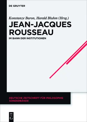 Bluhm / Baron |  Jean-Jacques Rousseau | Buch |  Sack Fachmedien