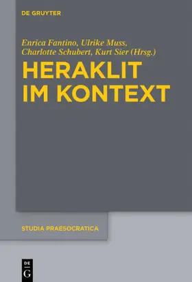 Fantino / Muss / Sier |  Heraklit im Kontext | eBook | Sack Fachmedien