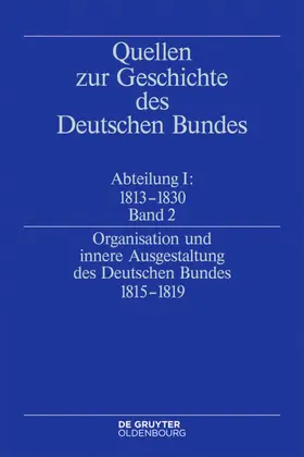 Treichel |  Quellen zur Geschichte des Deutschen Bundes | eBook | Sack Fachmedien