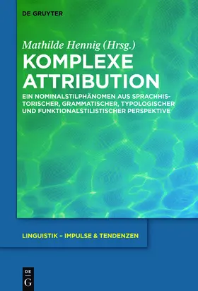 Hennig |  Komplexe Attribution | Buch |  Sack Fachmedien