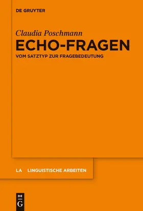 Poschmann |  Echo-Fragen | Buch |  Sack Fachmedien