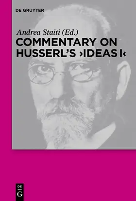 Staiti |  Commentary on Husserl's "Ideas I" | Buch |  Sack Fachmedien