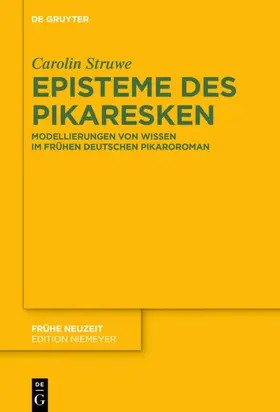 Struwe |  Episteme des Pikaresken | eBook | Sack Fachmedien