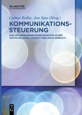 Rolke / Sass |  Kommunikationssteuerung | eBook | Sack Fachmedien