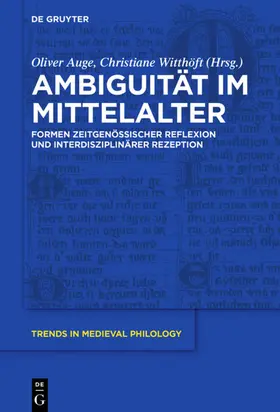 Auge / Witthöft |  Ambiguität im Mittelalter | eBook | Sack Fachmedien