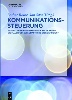 Sass / Rolke |  Kommunikationssteuerung | Buch |  Sack Fachmedien