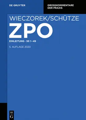 Smid / Gerken / Reuschle |  Wieczorek/Schütze. Zivilprozessordnung. ZPO | Buch |  Sack Fachmedien