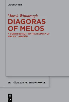 Winiarczyk | Diagoras of Melos | E-Book | sack.de