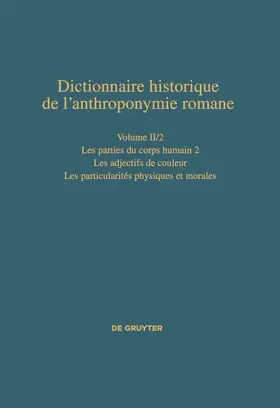 Cano González / Germain / Kremer |  Les parties du corps humain 2 – Les particularités physiques et morales | Buch |  Sack Fachmedien