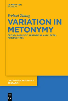 Zhang |  Variation in Metonymy | eBook | Sack Fachmedien