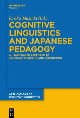 Masuda |  Cognitive Linguistics and Japanese Pedagogy | eBook | Sack Fachmedien