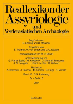 Greiner / Ebeling / Heigl |  Za - Zeder. B | Buch |  Sack Fachmedien