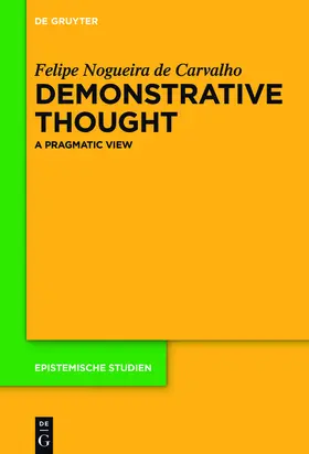 Nogueira de Carvalho |  Demonstrative Thought | Buch |  Sack Fachmedien