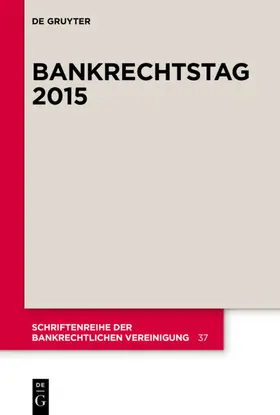  Bankrechtstag 2015 | eBook | Sack Fachmedien