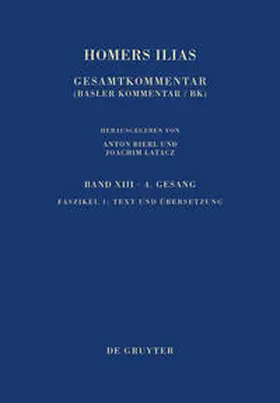  Homerus: Homers Ilias. Vierter Gesang / Text und Übersetzung | Buch |  Sack Fachmedien