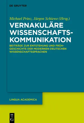 Schiewe / Prinz |  Vernakuläre Wissenschaftskommunikation | Buch |  Sack Fachmedien