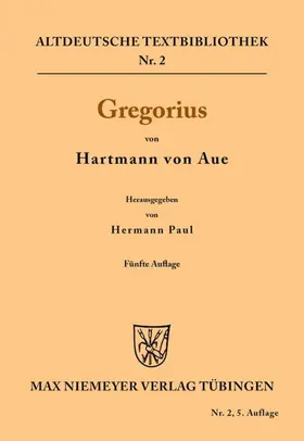 Paul / Hartmann von Aue |  Gregorius | Buch |  Sack Fachmedien