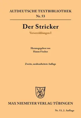 Der Stricker / Fischer | Verserzählungen I | E-Book | sack.de