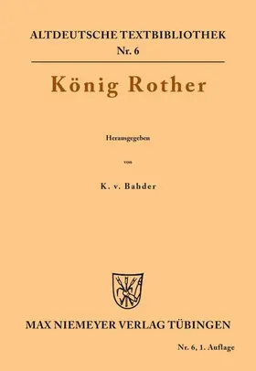 Bahder | König Rother | E-Book | sack.de
