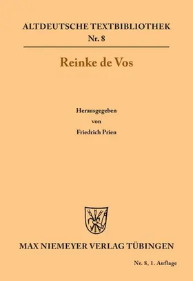Prien |  Reinke de Vos | Buch |  Sack Fachmedien