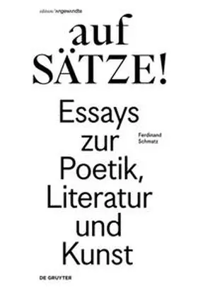 Schmatz |  aufSÄTZE! | Buch |  Sack Fachmedien