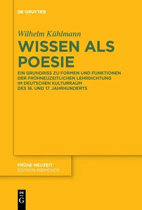 Kühlmann |  Wissen als Poesie | eBook | Sack Fachmedien