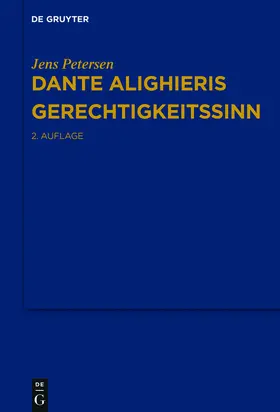 Petersen |  Dante Alighieris Gerechtigkeitssinn | Buch |  Sack Fachmedien